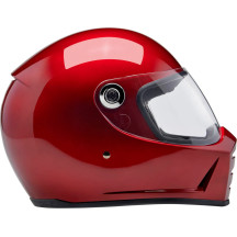 Lane Splitter 22.06 Casco — L, rojo cereza metálico, brillo